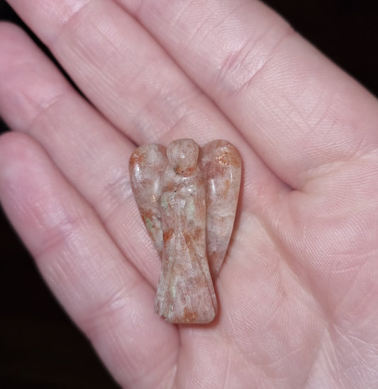 Sunstone Angel Carving