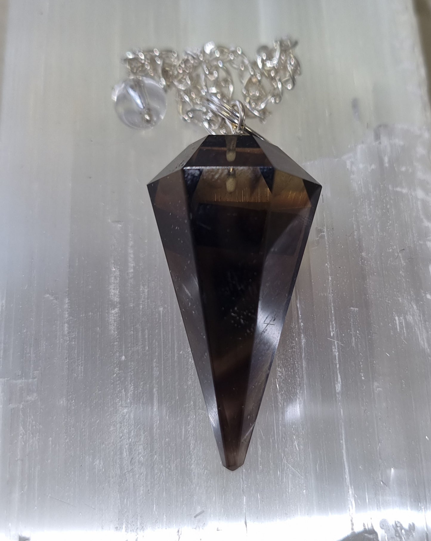 Smoky Quartz Pendulum