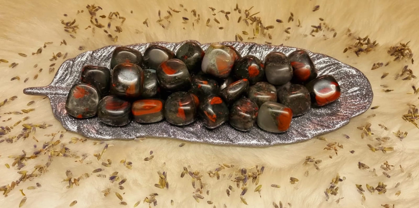 African Bloodstone Tumbles