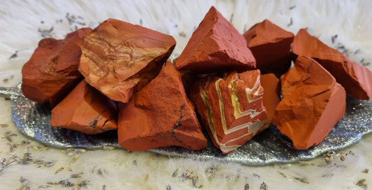 Red Jasper Raw Pieces