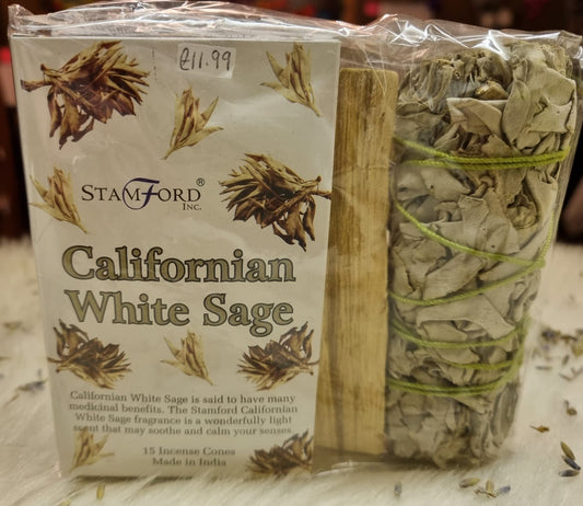 Californian White Sage and Palo Santo Mixed Cleansing Kit