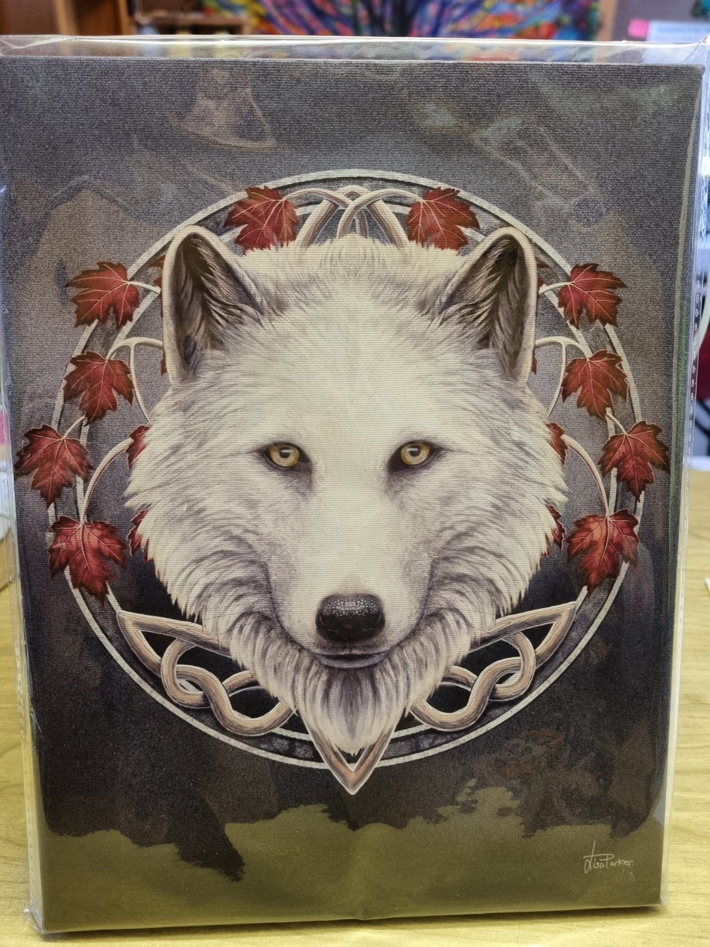 Anne Stokes 'Guardian Of The Fall' Canvas Picturs