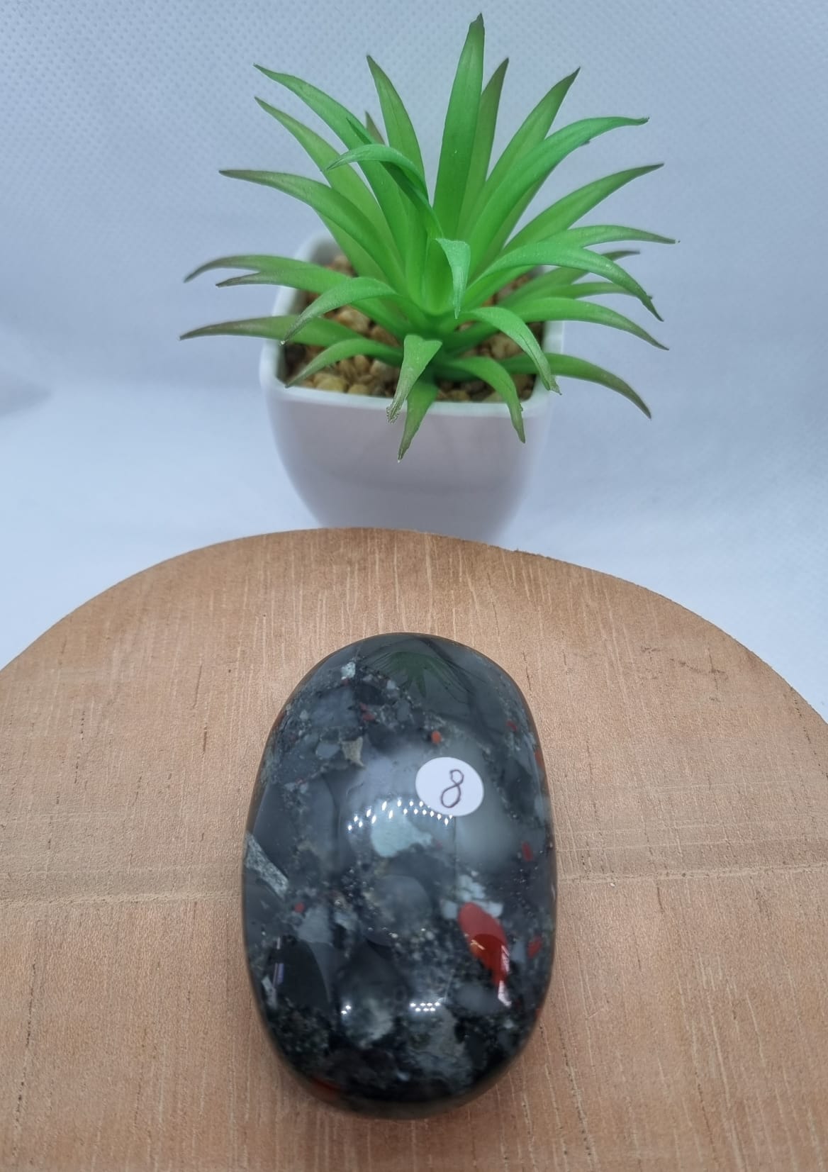 African Bloodstone Palm Stone