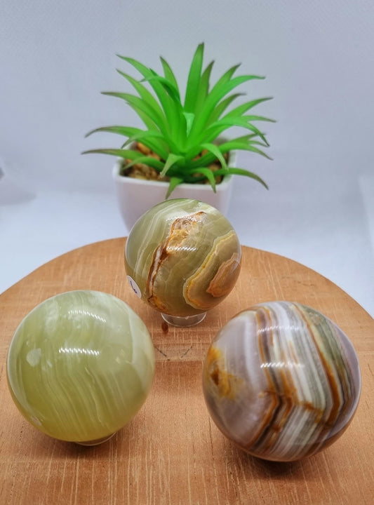 Banded Onyx Sphere