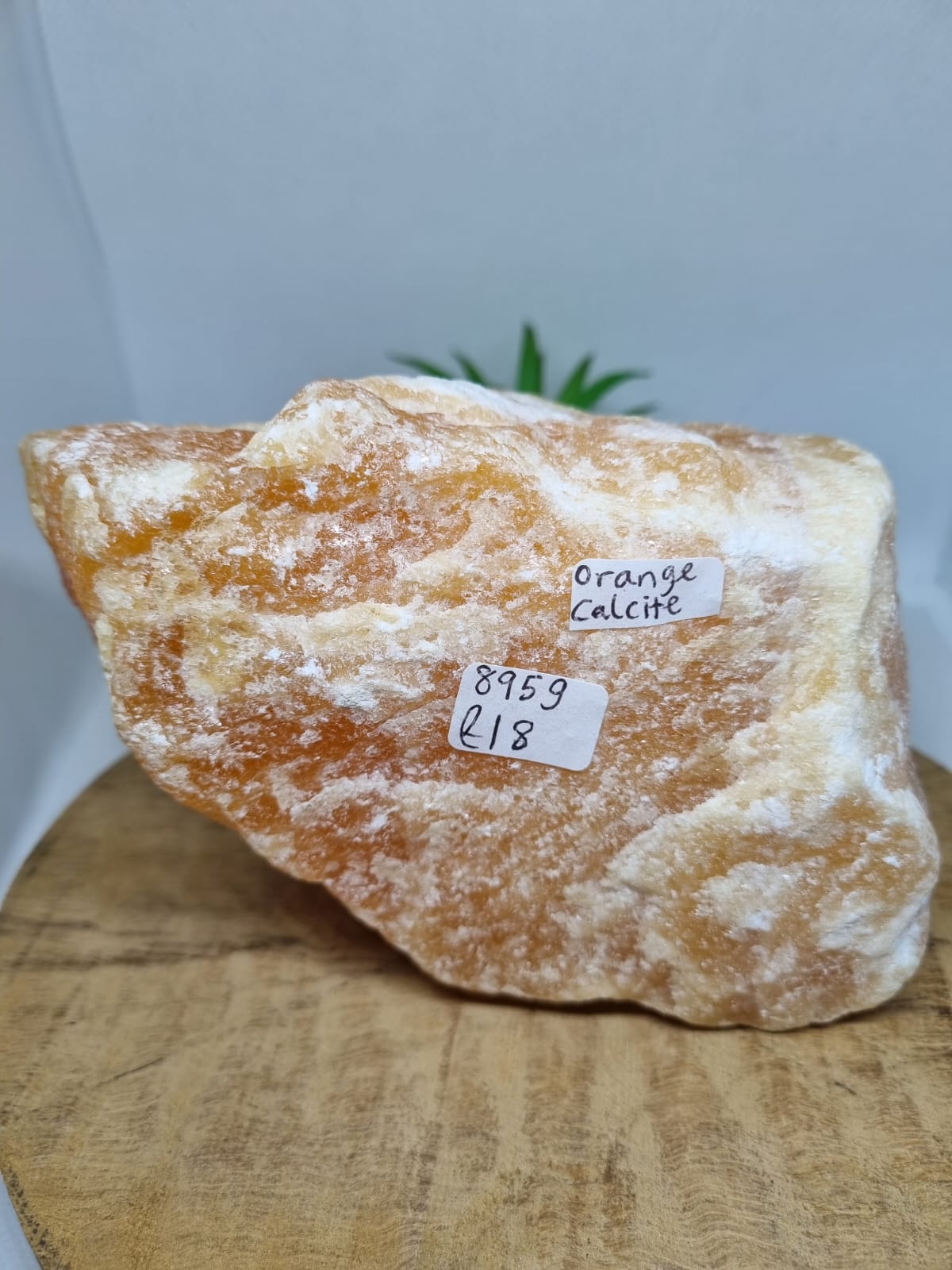 Orange Calcite Large Chunk