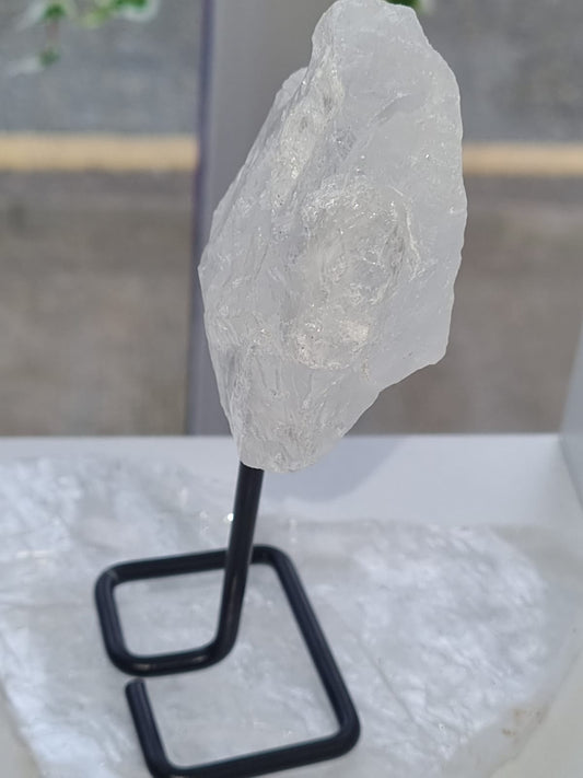 Clear Quartz on Stand