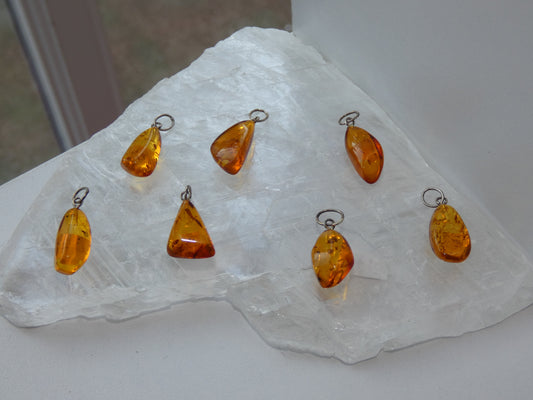 Amber Pendants