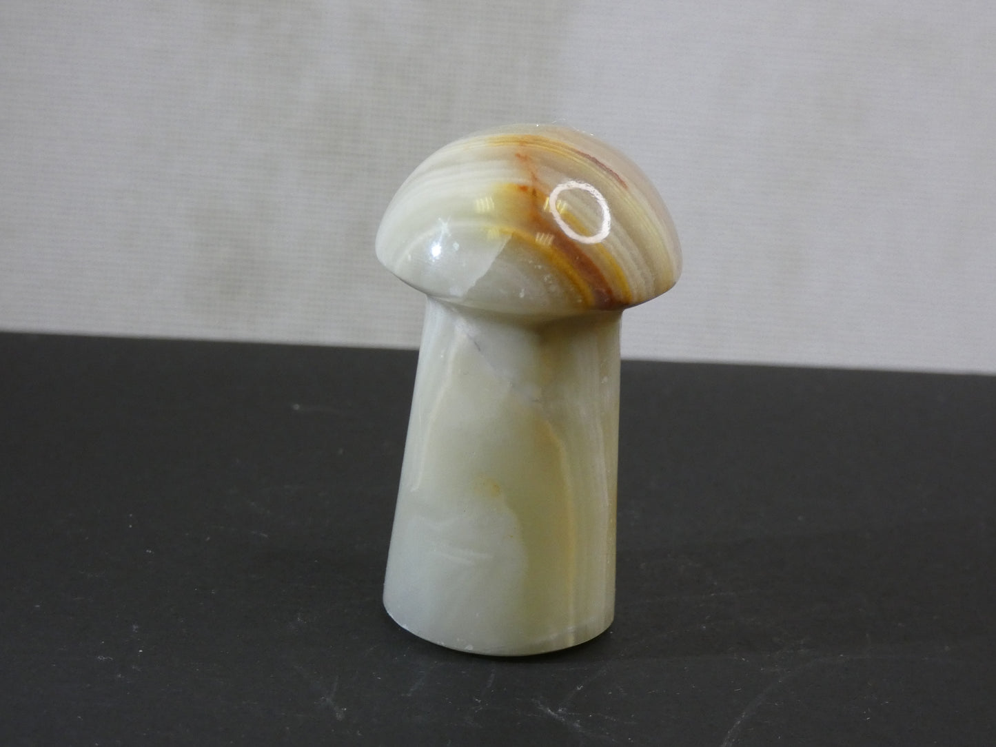 Banded Onyx Mushroom Carving