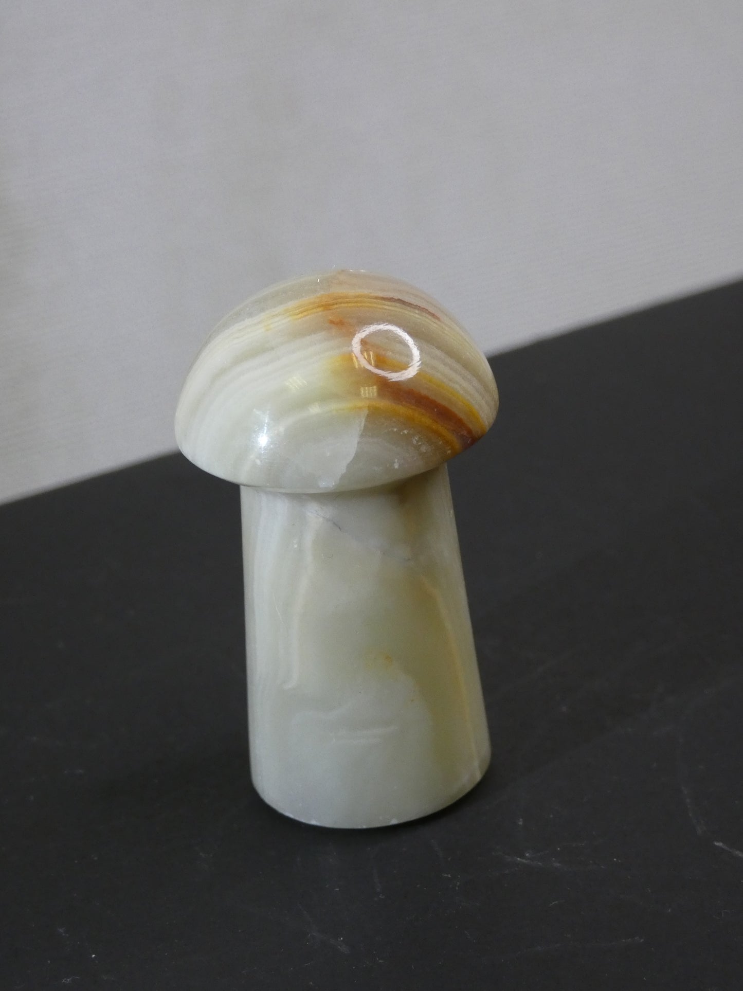 Banded Onyx Mushroom Carving