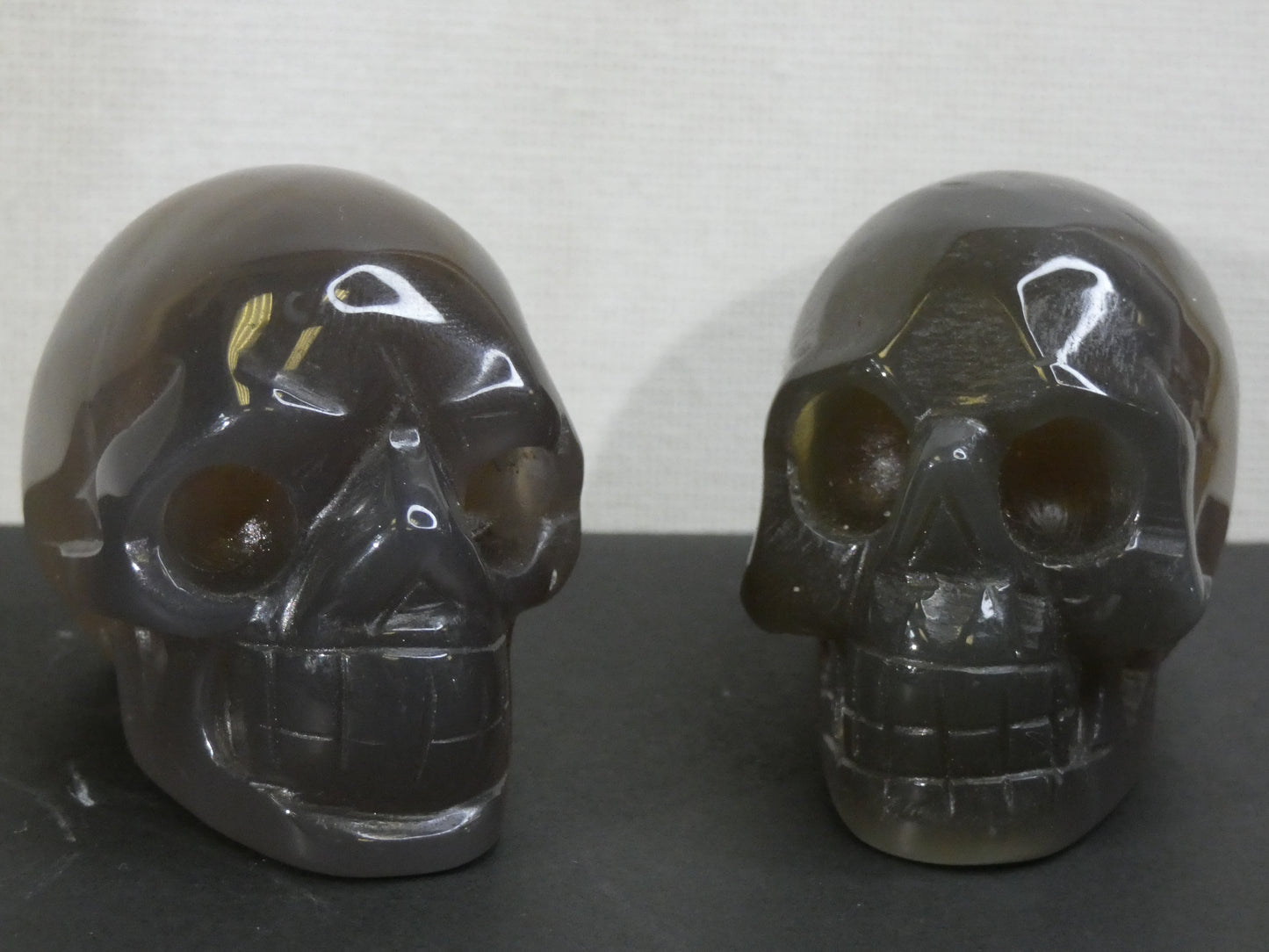 Agate Skull Carving