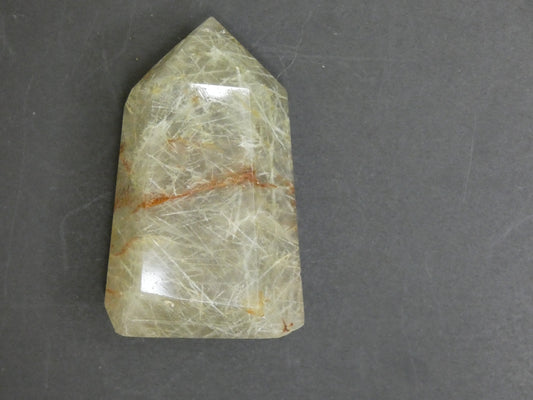 Golden Rutilated Garden Quartz Point